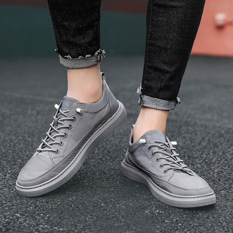 Giày Nam, Giày Sneaker Nam, Chất Liệu Vải polyester (gió) chống thấm, Không Phai Màu NEW 2023