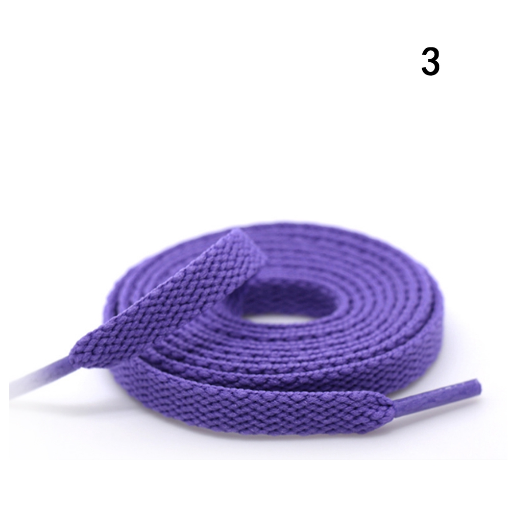 Sale 70% Cặp Dây Giày Đá Banh Dáng Dẹt Nhiều Màu Tùy Chọn, black Giá gốc 20000đ - 86A155-1