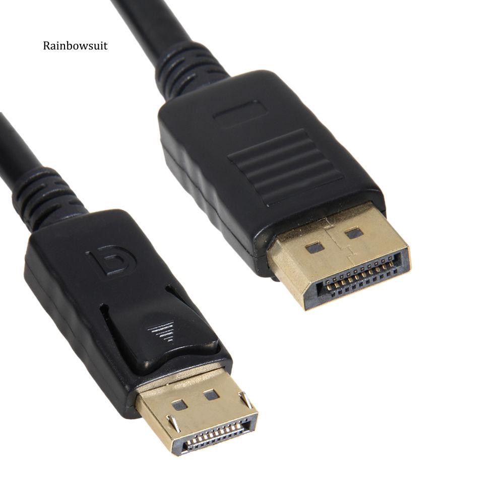 Dây cáp chuyển đổi 1.8M Displayport DP đực sang HDMI đực cho PC HDTV DV Tablet