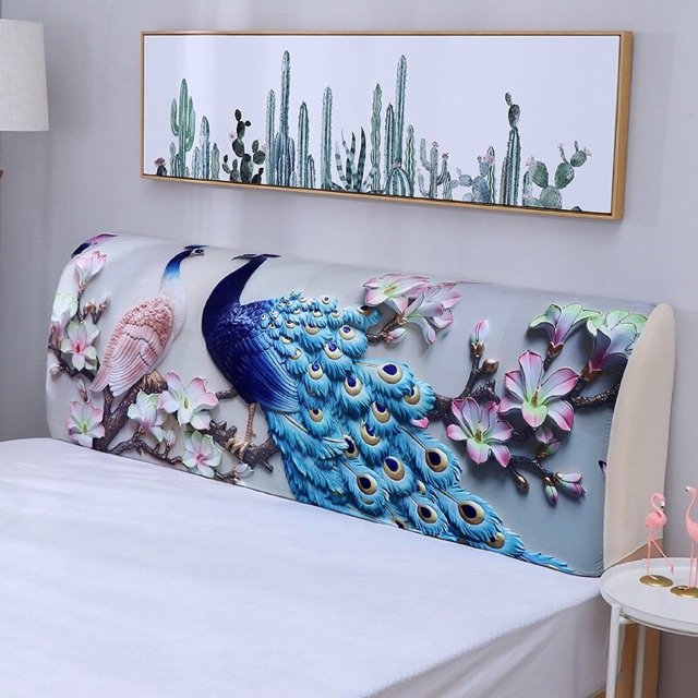 Ga phủ đầu giường 3D hiện đại