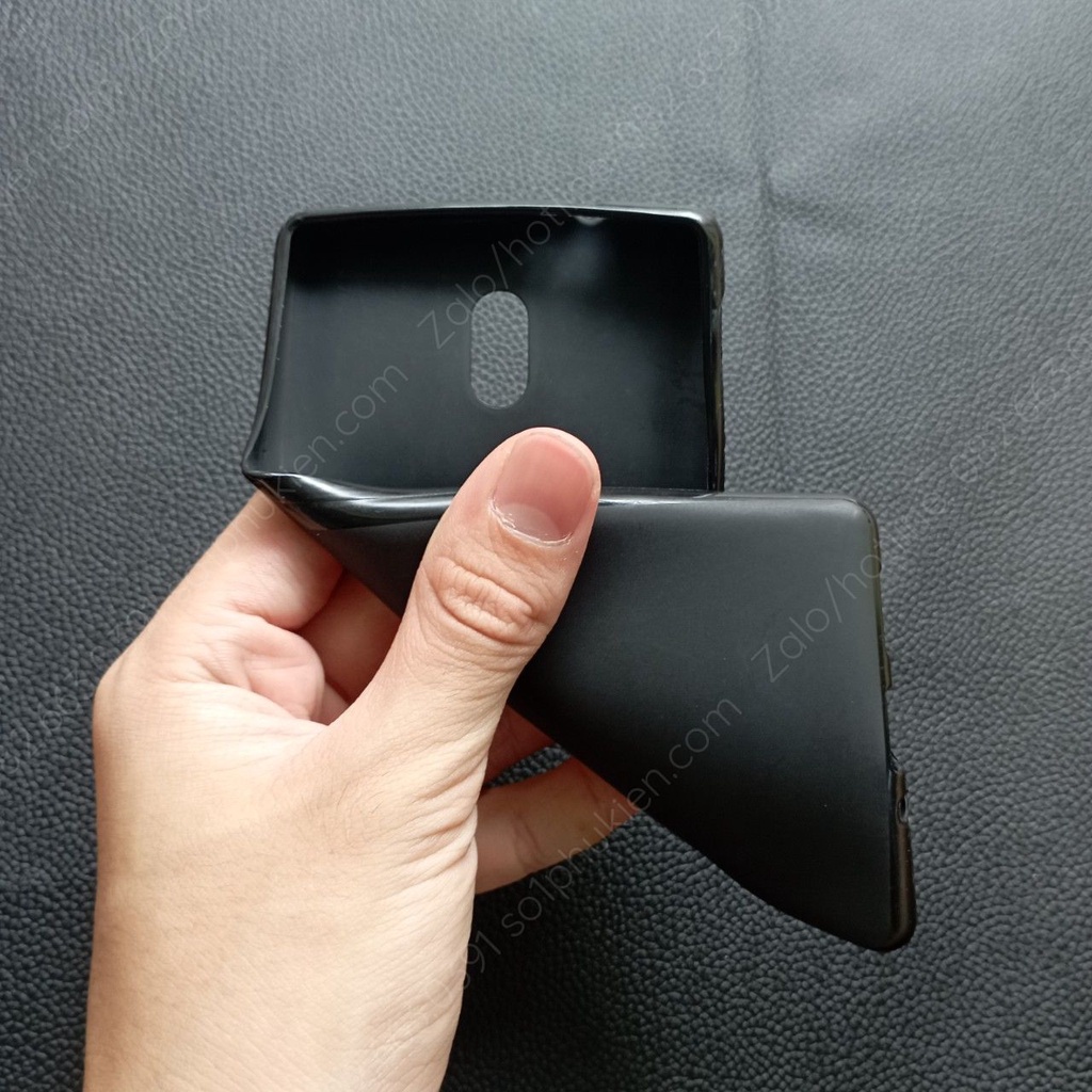 Ốp lưng Nokia 3 dẻo đen trơn TPU bền đẹp