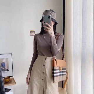 Áo giữ nhiệt cổ 3 phân Xuất Nhật ( Túi Zip)