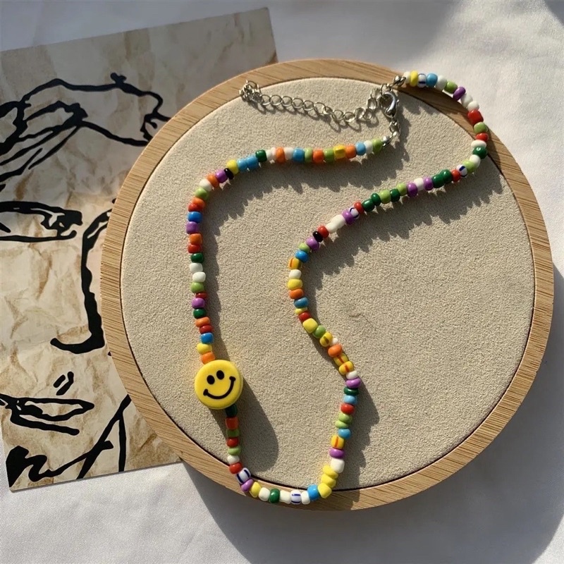 Dây Hạt Màu Mặt Cười