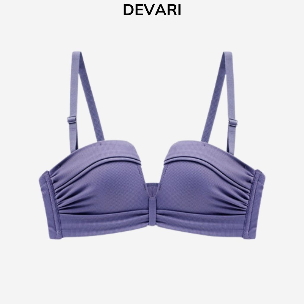 Áo ngực su nữ không gọng đệm dày nâng ngực quyến rủ DEVARI A590