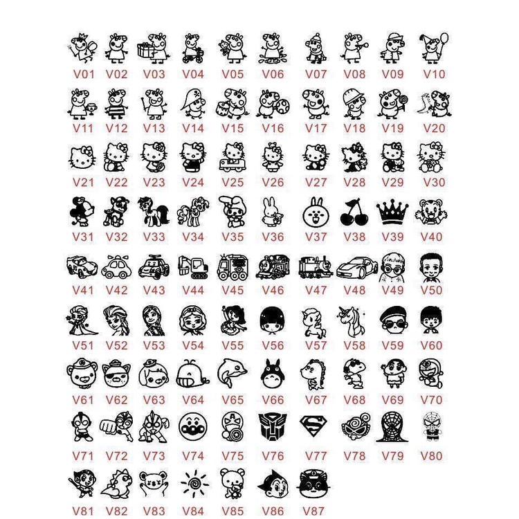 Con dấu khắc tên cho bé trên quần áo không phai