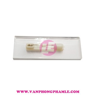 Bảng tên chức danh cài áo bằng mica (Cái)