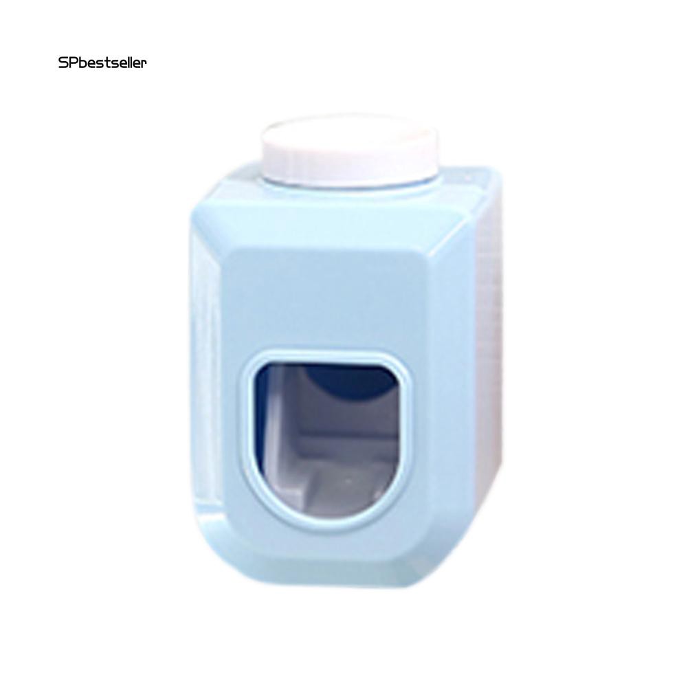 SPBS_Fashion Bathroom Home Wall Mount Touch Automatic Squeezer Toothpaste Dispenser