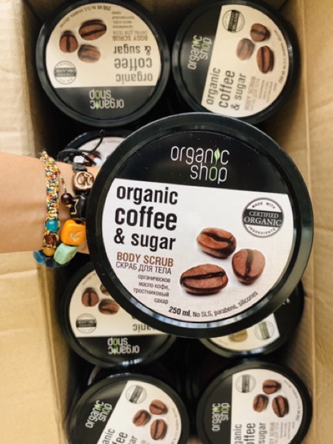 TẨY DA CHẾT - BODY CAFE ORGANIC NGA | BigBuy360 - bigbuy360.vn