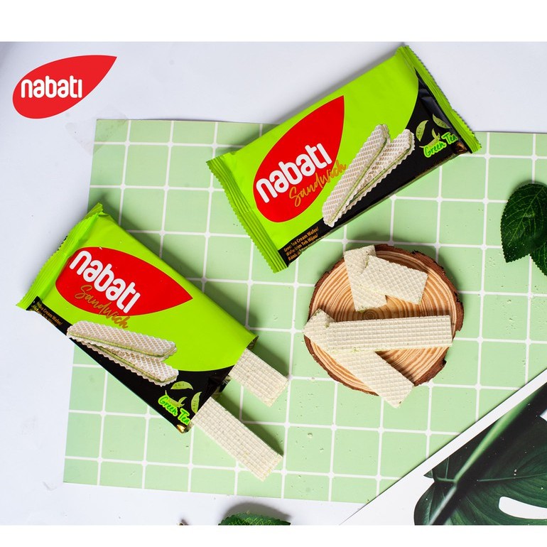 Combo 5 bánh xốp Nabati đủ vị  gói 52g