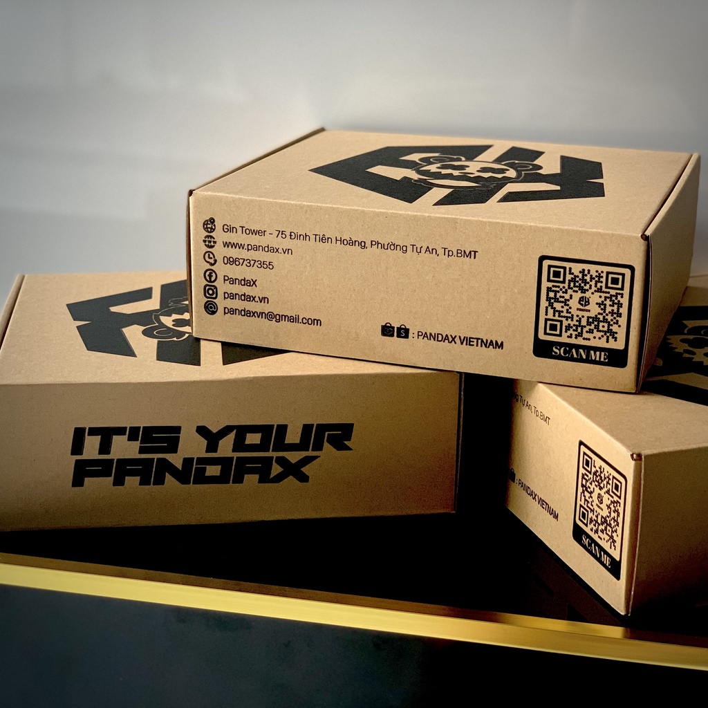 PANDAX box, hộp giấy gói quà cứng cáp và đẹp