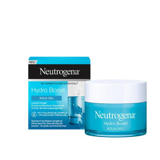 Kem Dưỡng ẩm Neutrogena Aqua Gel, Aqua Cream 50ML – Bản new 2020 – Made In France