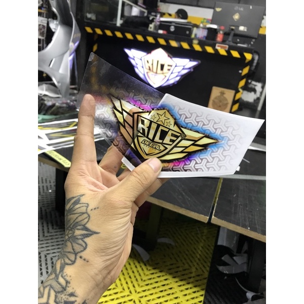 TEM Đầu Sirius  Ricedecal®️Màu Titan màu sắc New