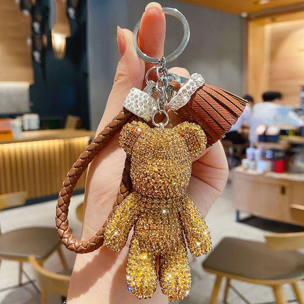 Móc Chìa Khóa / Điện Thoại Hình Gấu PEWANY DIY