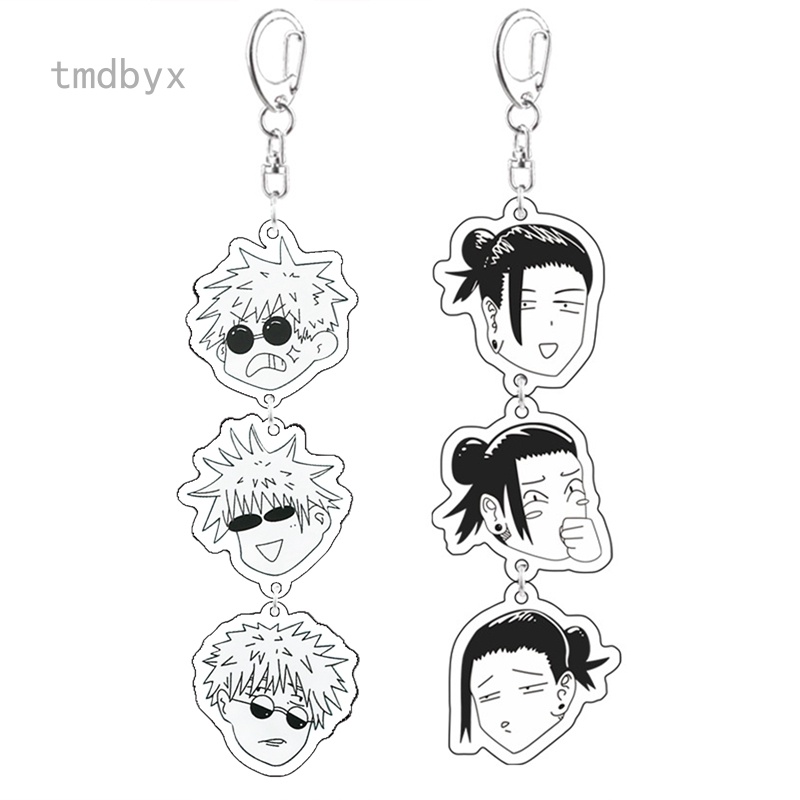 Tmdbyx Móc Khóa Hình Jujutsu Kaisen Satoru Gojou Itadori Yuuji Fushigura Megumi Nobara Kugisaki