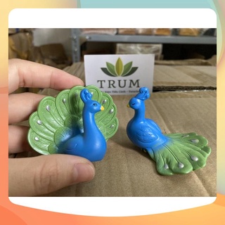 Con Công Lớn - Phụ kiện trang trí tiểu cảnh sen đá - terrarium