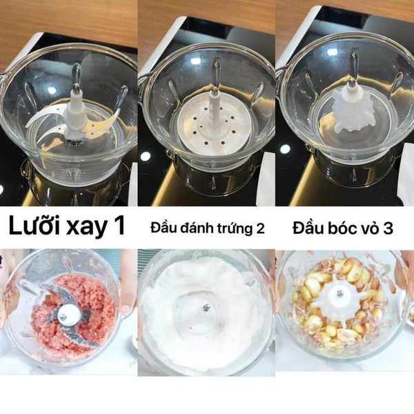 MÁY XAY THỊT ĐA NĂNG ELEGANT 3in1