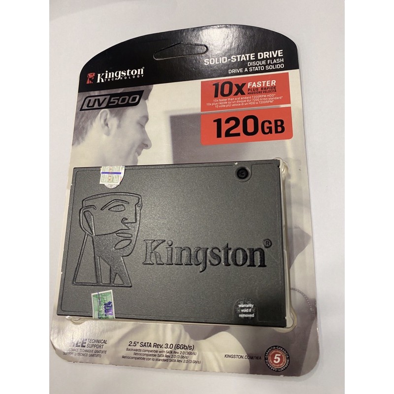 SSD Kingson 120GB Bảo hành 3 năm. Hỗ trợ cài Win sẵn