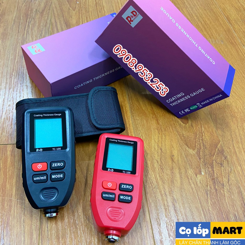 Máy đo độ dày sơn xe hơi độ chính xác cao - Bảo hành 6 tháng