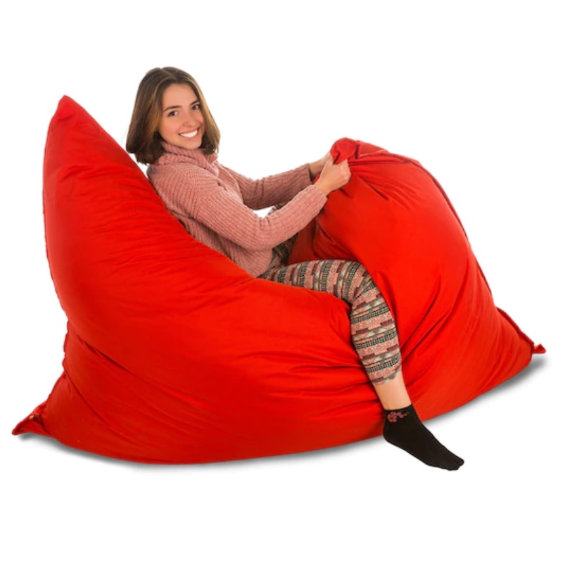 Ghế lười hạt xốp 3ii Home hình chữ nhật đa năng chống thấm size XXL 140x180cm XL 120x160cm L 100x140cm M 80x120cm