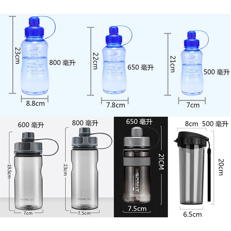 Ống Hút Nhựa Chịu Nhiệt Độ Cao 2,000ml 1500ml 1,000ml