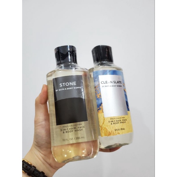Sữa tắm và gội nam 3 trong 1 Atlantic/ Suede - Bath and Body Works