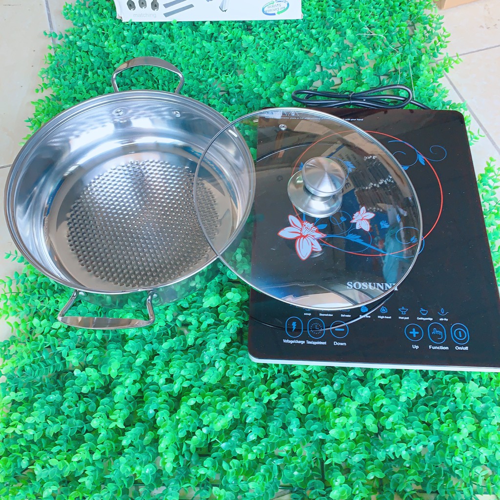 Bếp từ cao cấp Sosunny ( tặng kèm nồi)