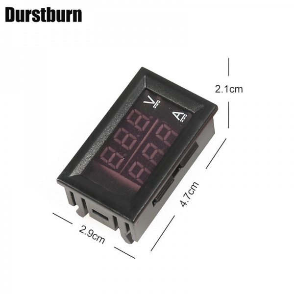 Đồng Hồ Đo Điện Áp Dc0-100V 1A 10A 50A 100A 2 Trong 1 DC4-30V Chuyên Dụng