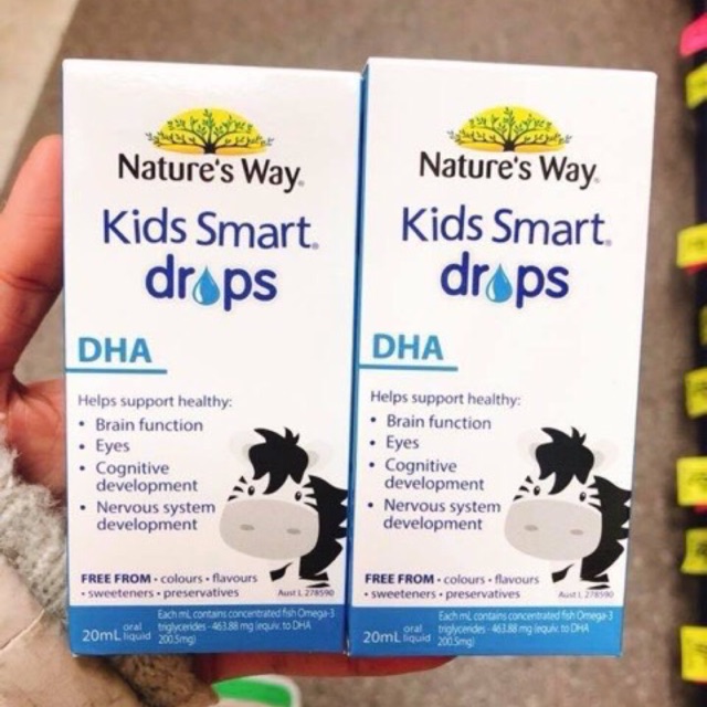 Dha dạng giọt_ Nature’ Way Kids Smart DHA