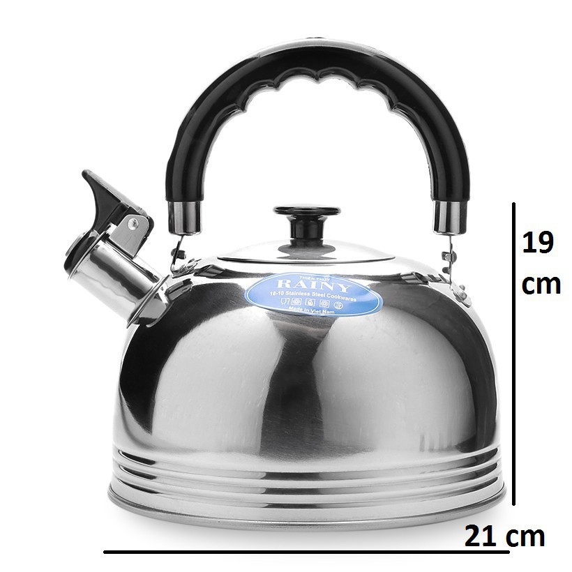 Ấm đun nước Inox Rainy 3 Lít cao cấp (XTT-RN-3LTT)