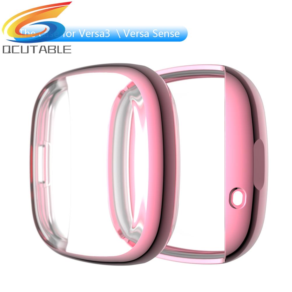 Ốp Bảo Vệ Bằng TPU Cho Đồng Hồ Thông Minh Fitbit Versa 3/Fitbit Sense