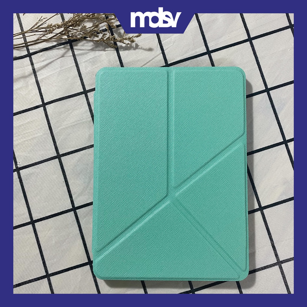 Bao da cover Kindle Paperwhite Gen 5 11th ORIGAMI CÓ GIÁ ĐỠ MÁY tự động tắt mở sang chảnh cứng cáp đến giật mình