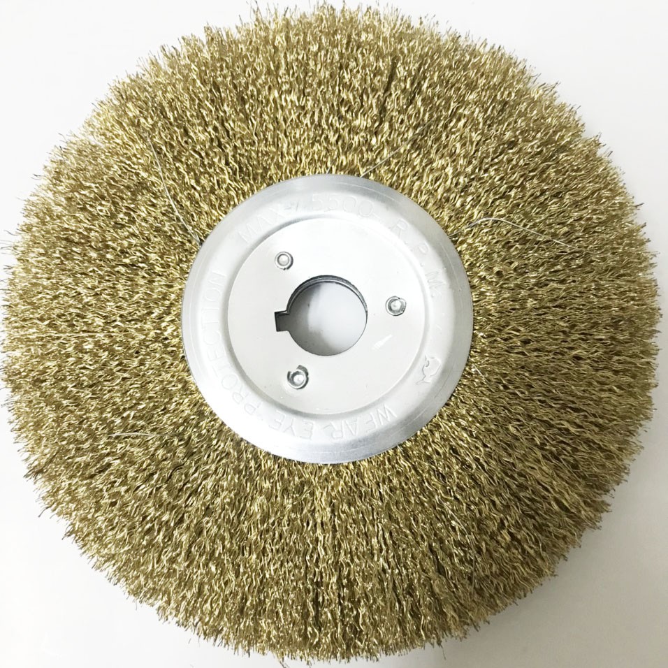 Bánh cước sợi thép/ Chổi Đánh Gỉ Sắt cao cấp  150-200mm - Vinasum