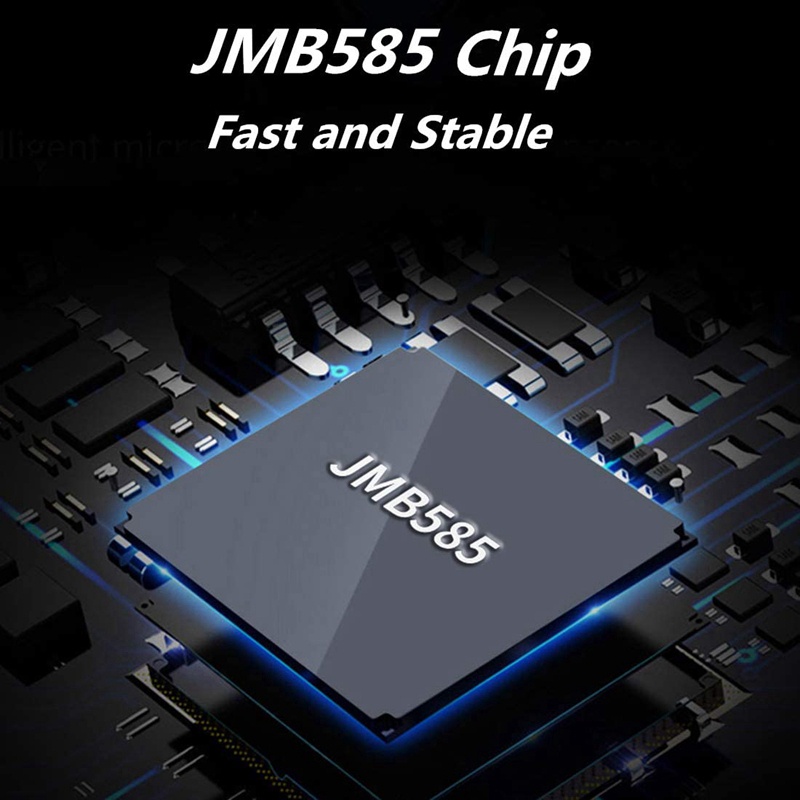 Card Mở Rộng Pcie Sang 5 Cổng Sata Iii 6 Gbps Sata Jmb585 Kèm 5 Cáp