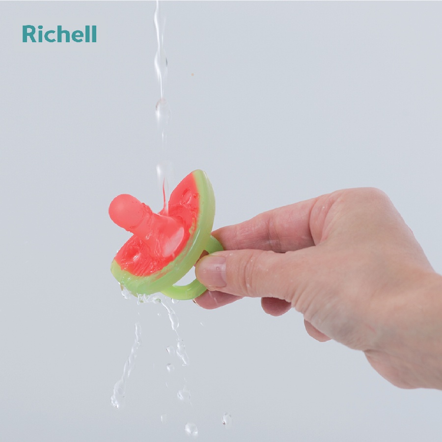 Ty ngậm Richell silicone