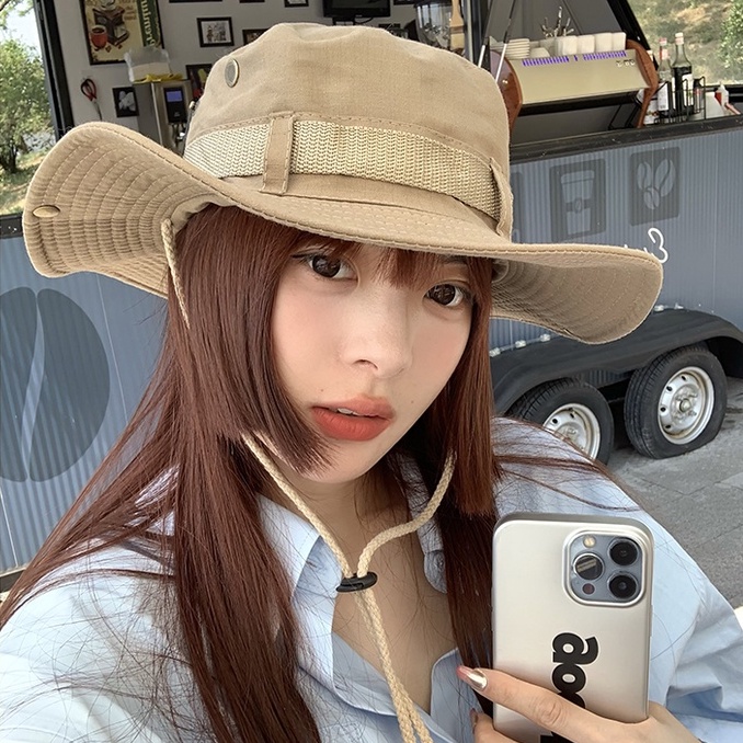 Mũ Cao Bồi Chống Nắng Thời Trang Mùa Hè Cho Nữ