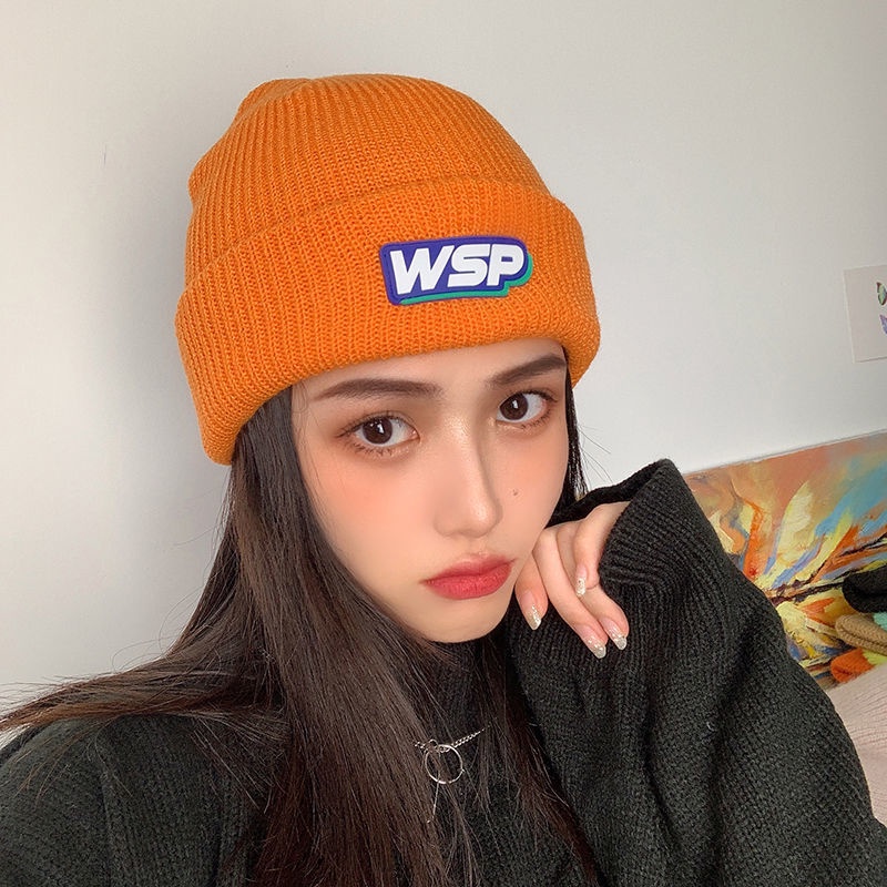 Mũ len giữ ấm phong cách hip hop Nhật Hàn thời trang thu đông