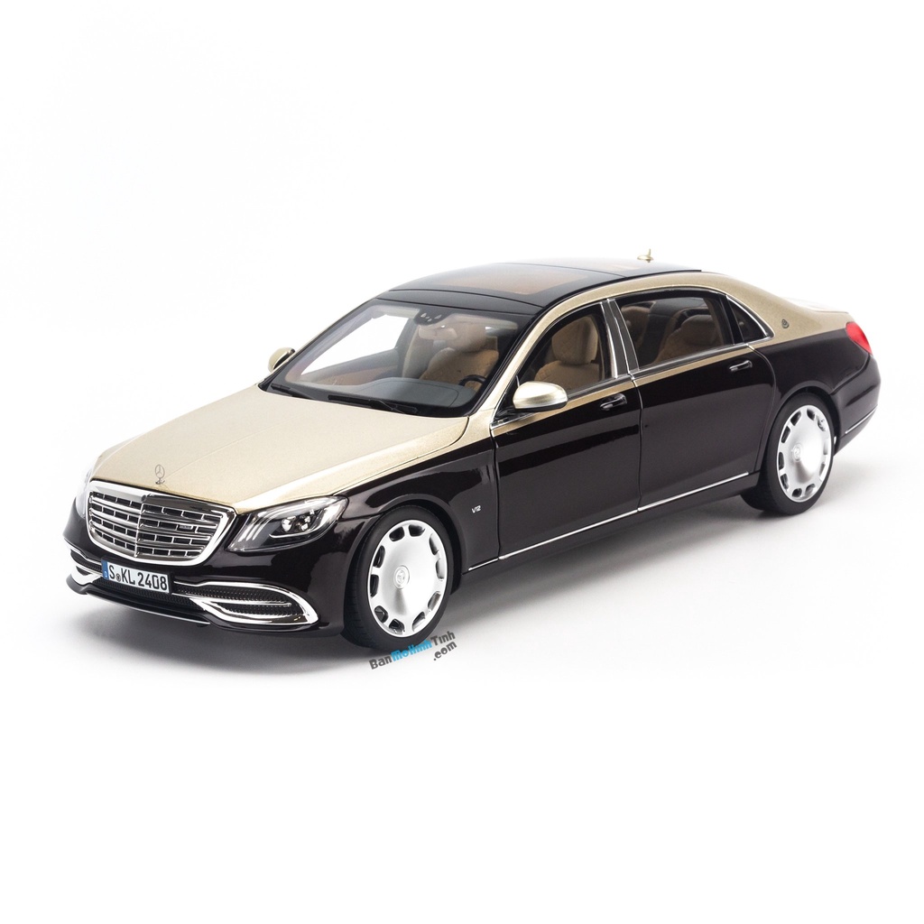 Siêu phẩm Mô hình xe Mercedes Maybach S650 W222 2019 tỷ lệ 1:18 Norev đồ chơi trưng bày