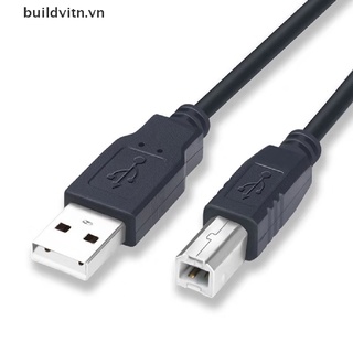 (vitnhot) USB Printer Cable USB 2.0 Type A Male to Type B Male Printer Scanner Cable .