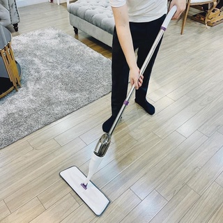 Cây lau nhà kèm bình xịt nước có thể xếp gon