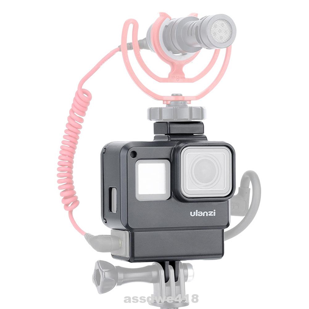 Bảo Vệ Ốp Lưng Mở Rộng Có Micro Cho Gopro Hero 7 6 5