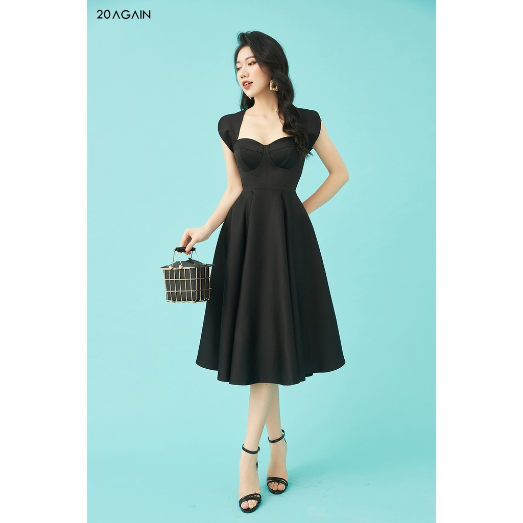 Đầm Xòe Cúp Ngực 20AGAIN DEA1204 | BigBuy360 - bigbuy360.vn
