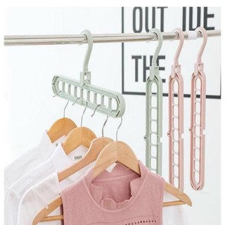 Móc 9 lỗ đa năng treo đồ tiện ích