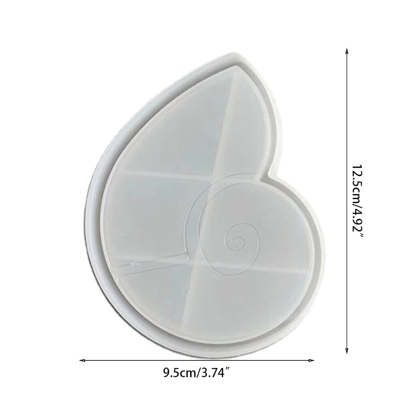 Khuôn silicon làm vỏ sò thủ công trang trí nội thất