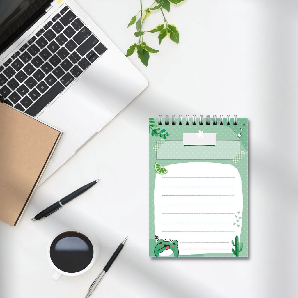 Sổ tay ghi chép từ vựng, lập kế hoạch lịch trình tiện lợi, có thể xé rời size 14.5x10cm