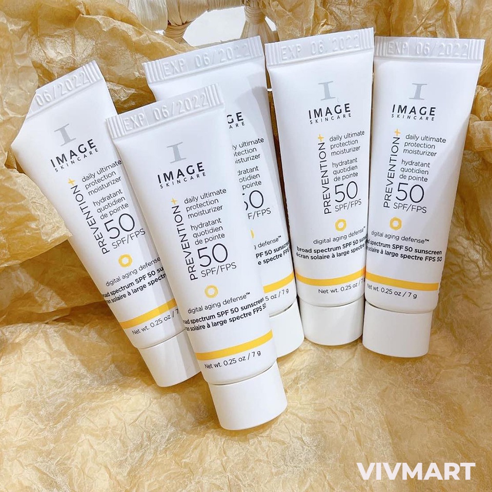 ✅ Kem Chống Nắng Vật Lý IMAGE Skincare Prevention SPF30+32+50+ Cho Da Dầu Nhờn, Da Khô, Da Hỗn Hợp nhạy cảm Mini 7g