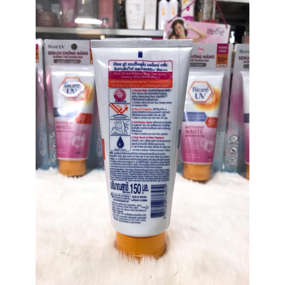 (150ml) Serum Chống Nắng Body Làm Sáng Da Biore SPF50/PA+++ | BigBuy360 - bigbuy360.vn