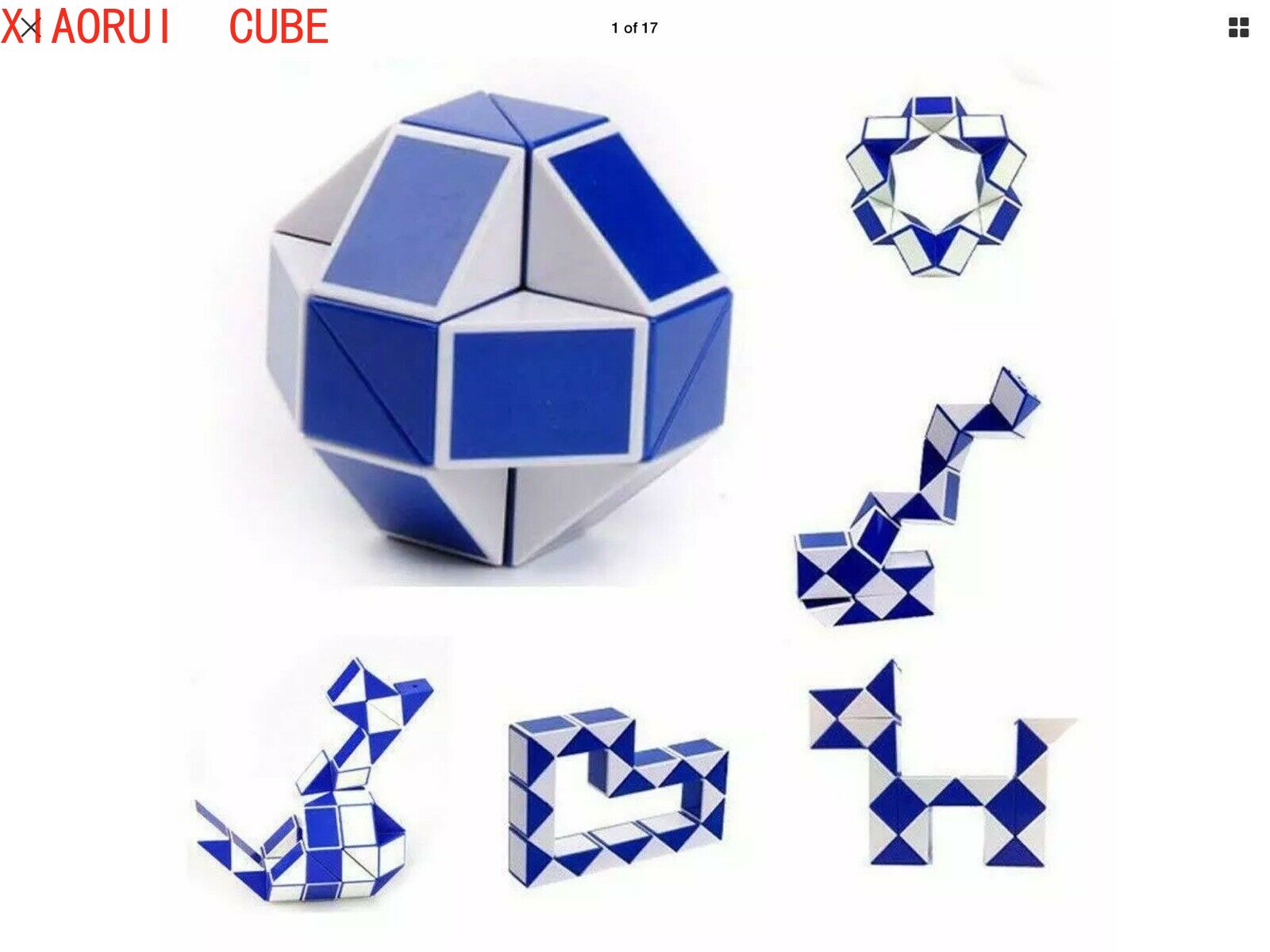 Đồ Chơi Khối Lập Phương Biến Hình Nhiều Màu Sắc