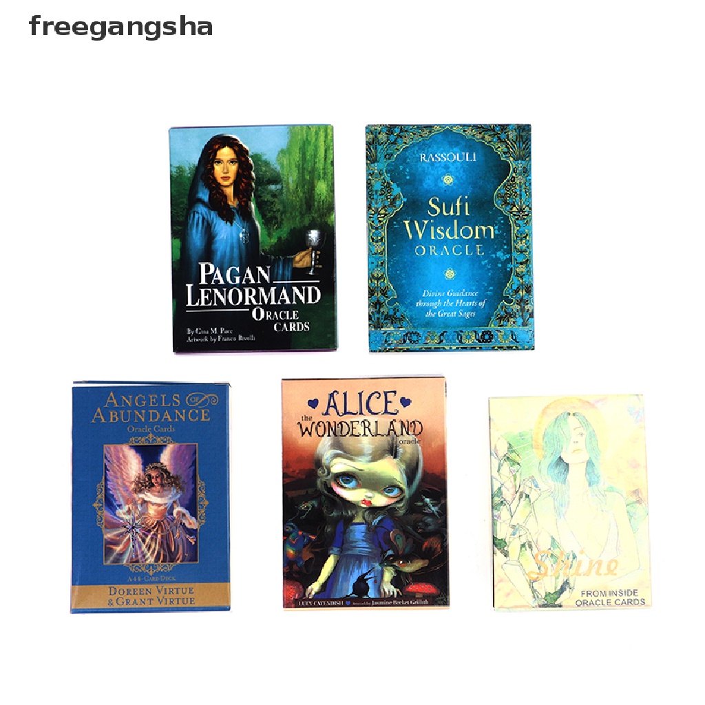 [FREG] Tarot Cards Oracle Game Card Family Party Prophecy Divination Board Games FDH