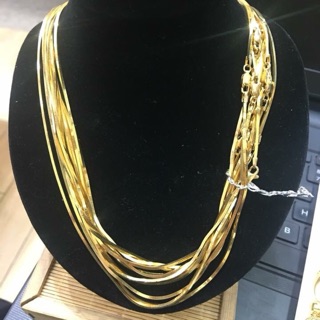 Dây chuyền nữ dây lụa trơn thời trang