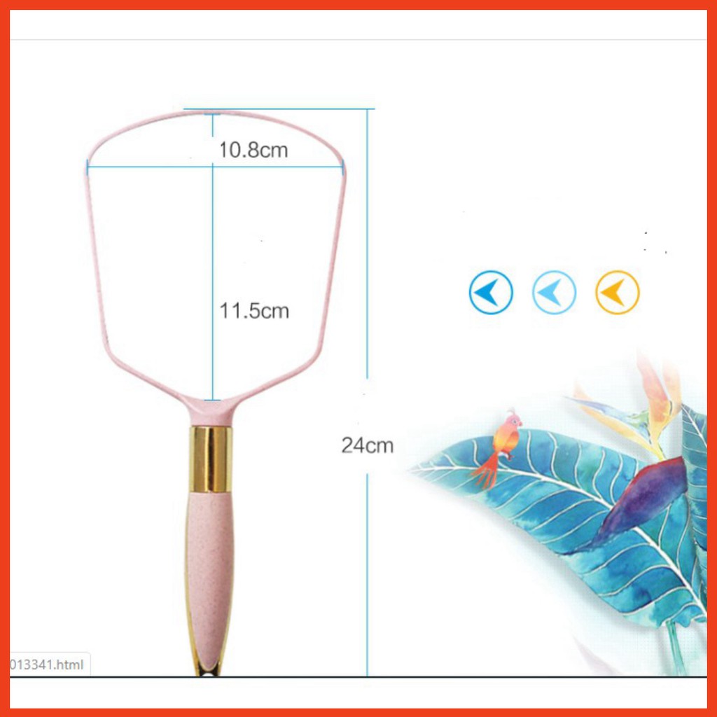 Gương Princess cầm tay không gập